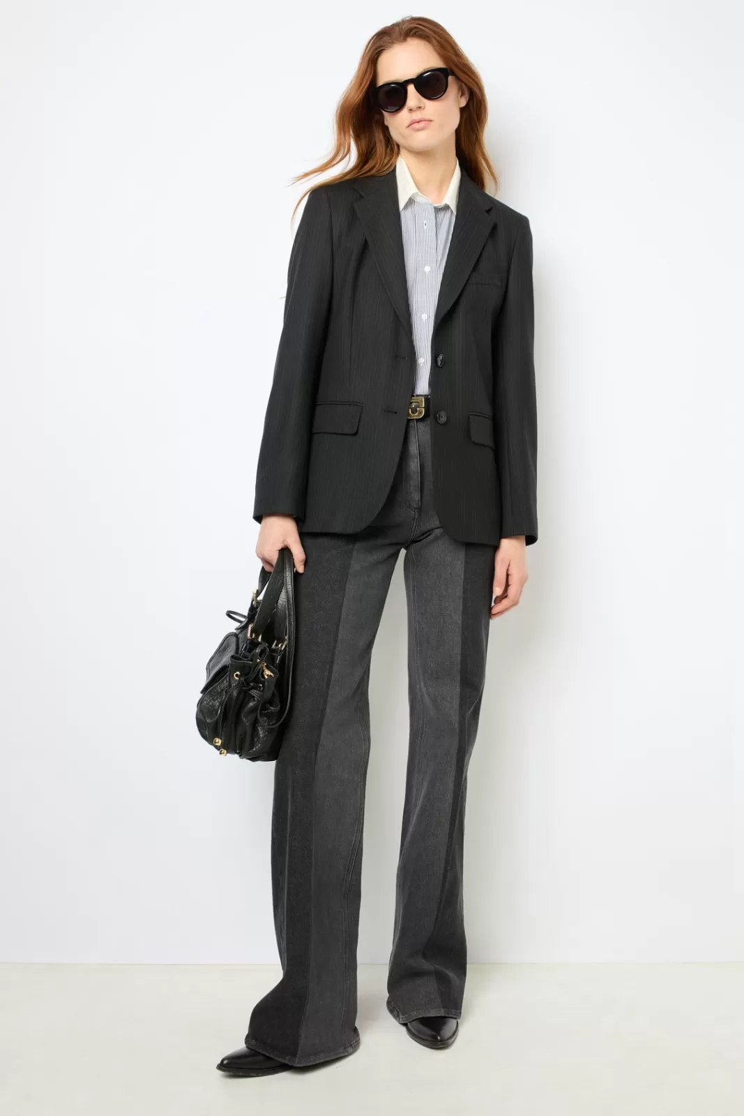 Gerard Darel Blazer rayé - MARYLOU