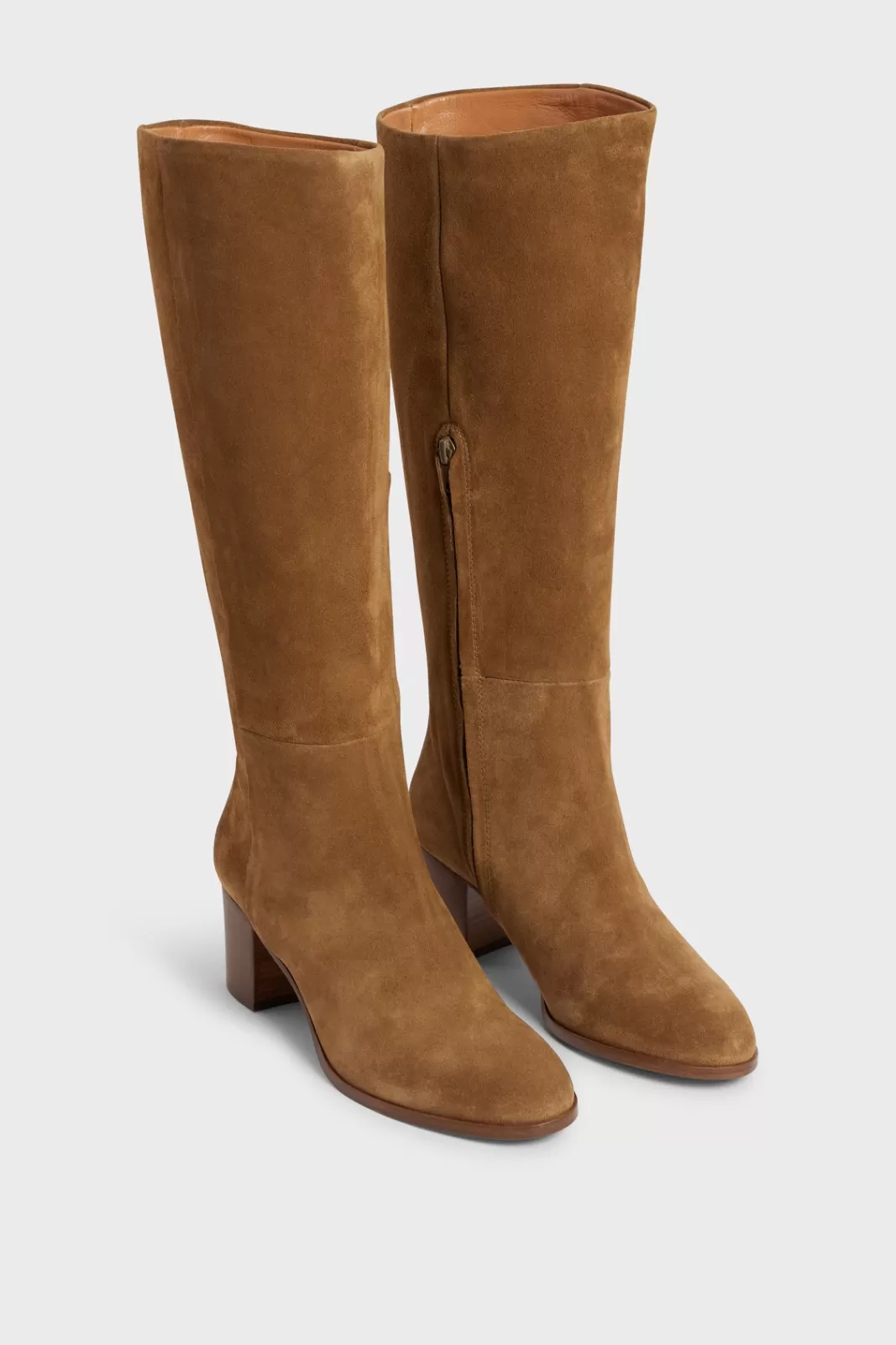 Gerard Darel Bottes en cuir velours - LIZZIE