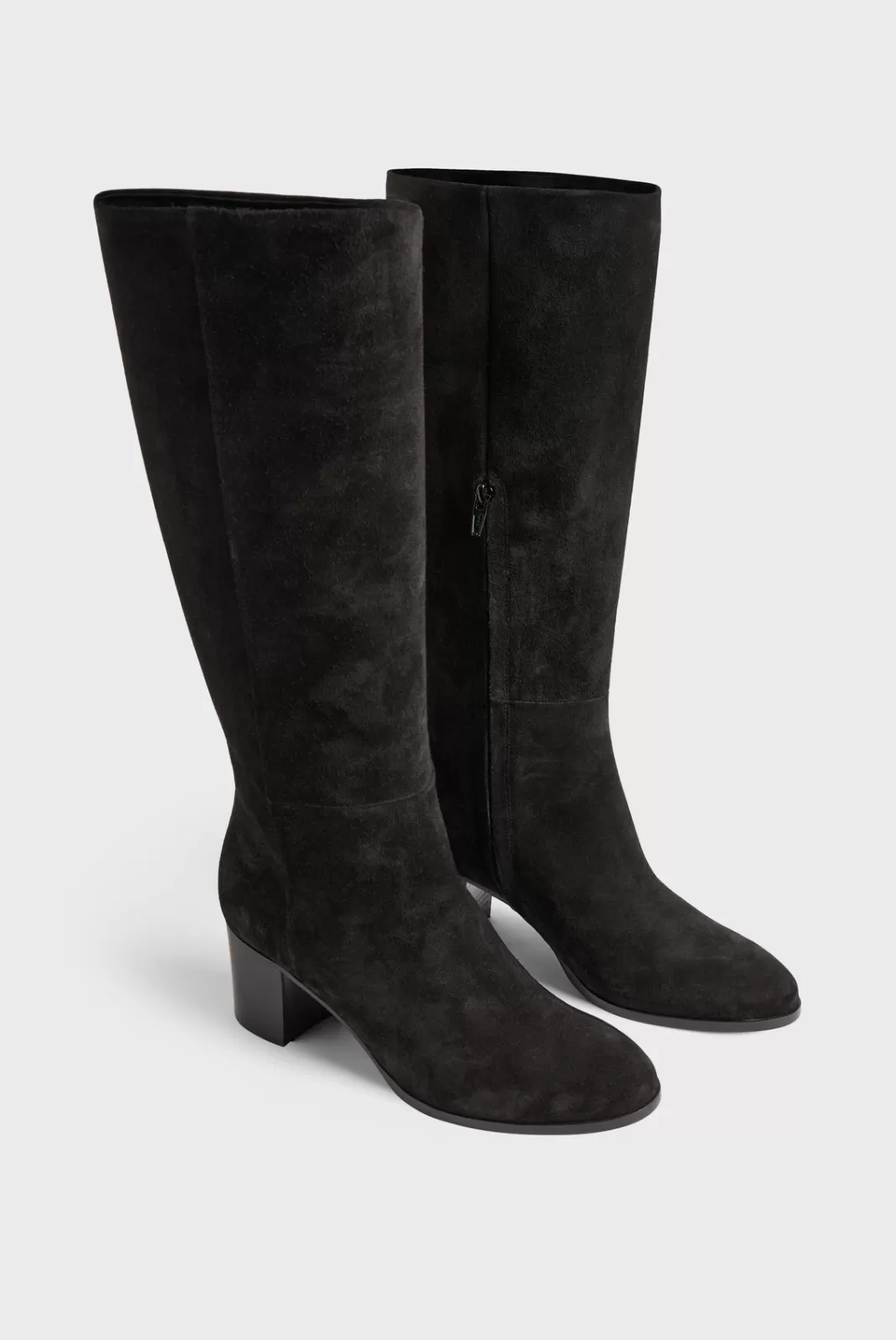 Gerard Darel Bottes en cuir velours - LIZZIE