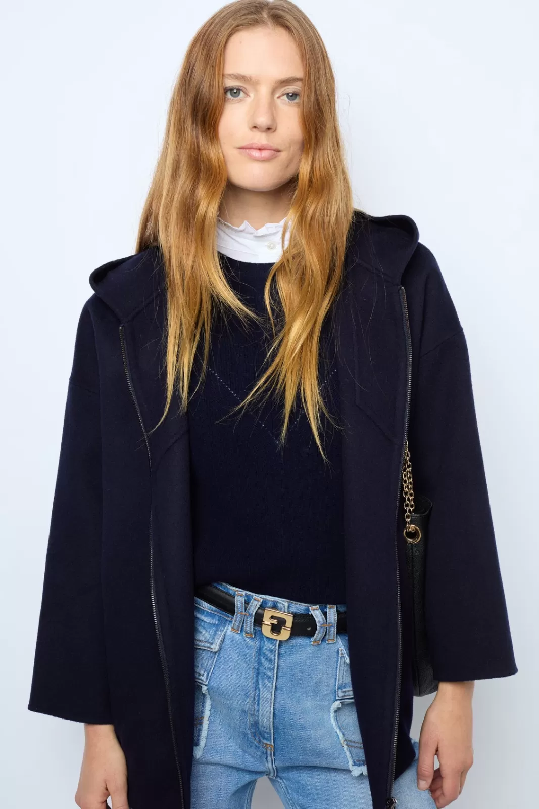 Gerard Darel Cape en laine double face - NESRYNN