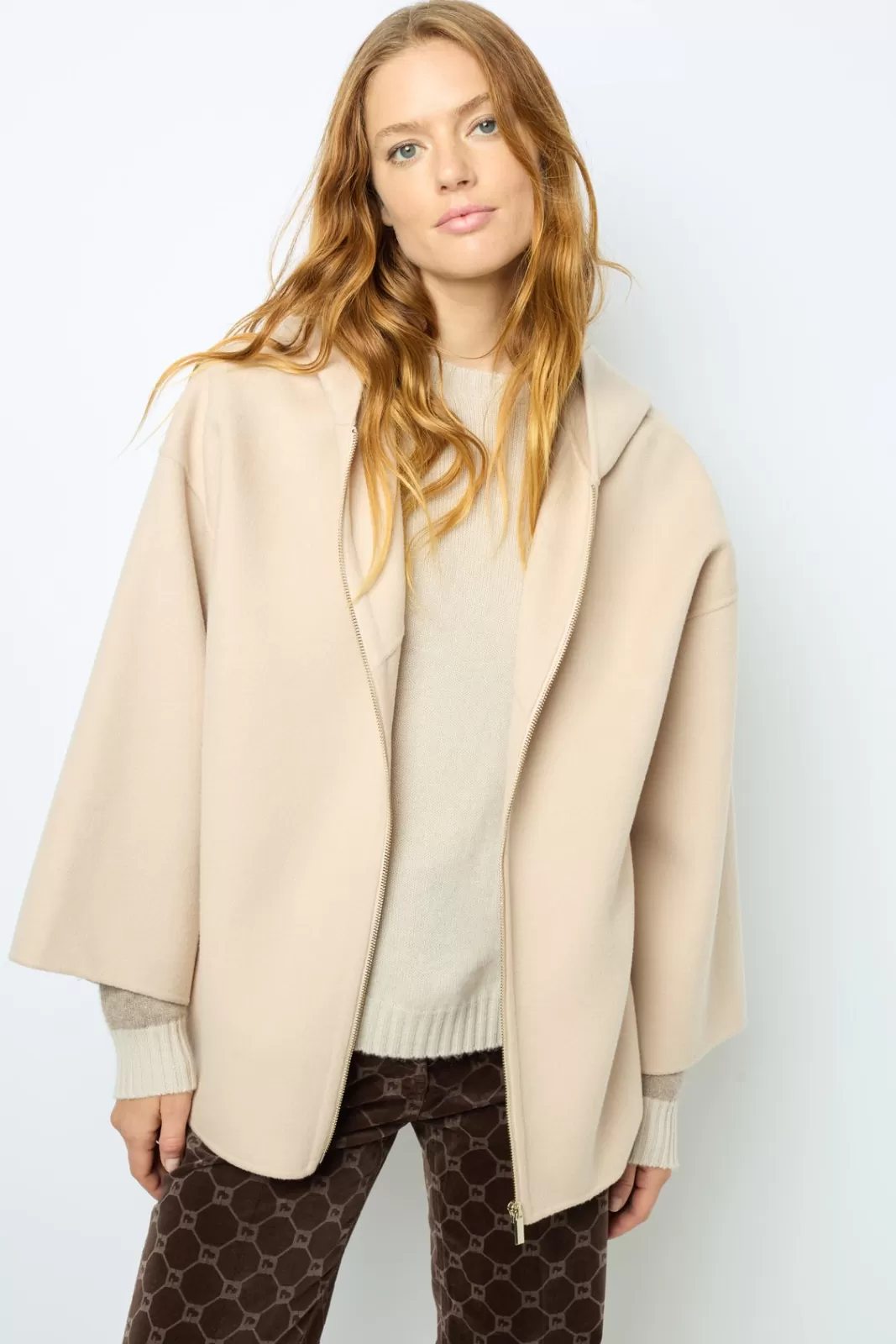 Gerard Darel Cape en laine double face - NESRYNN