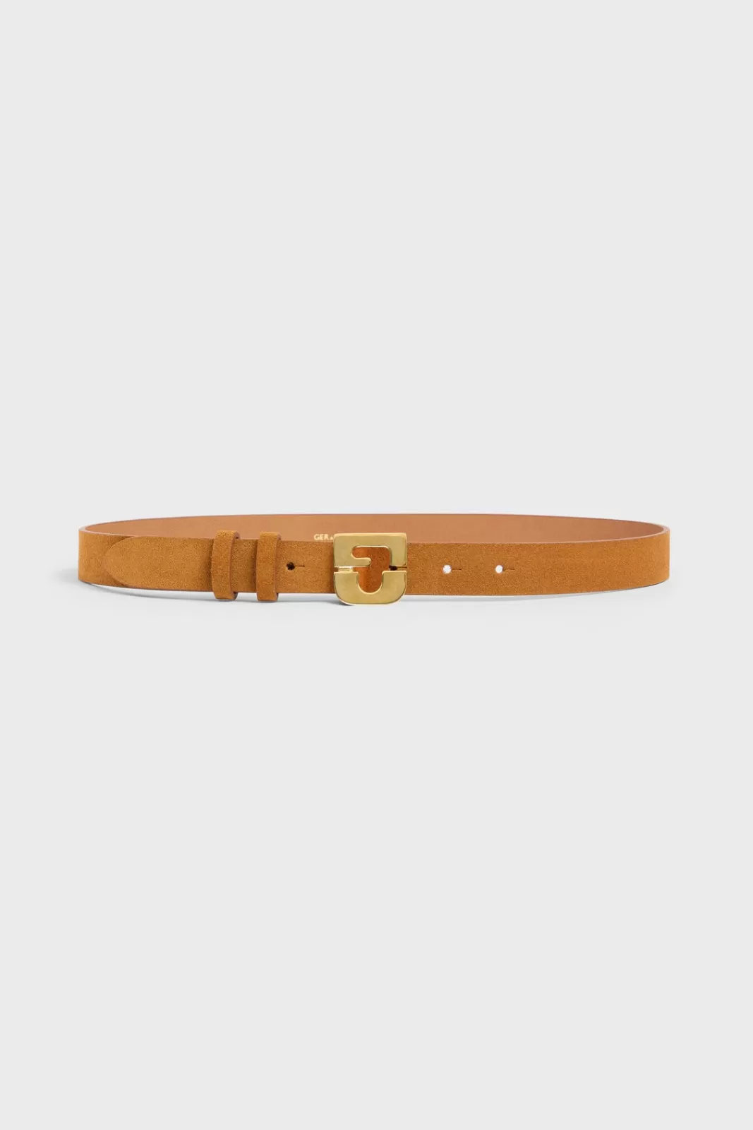 Gerard Darel Ceinture signature en cuir velours - LE LAUREN