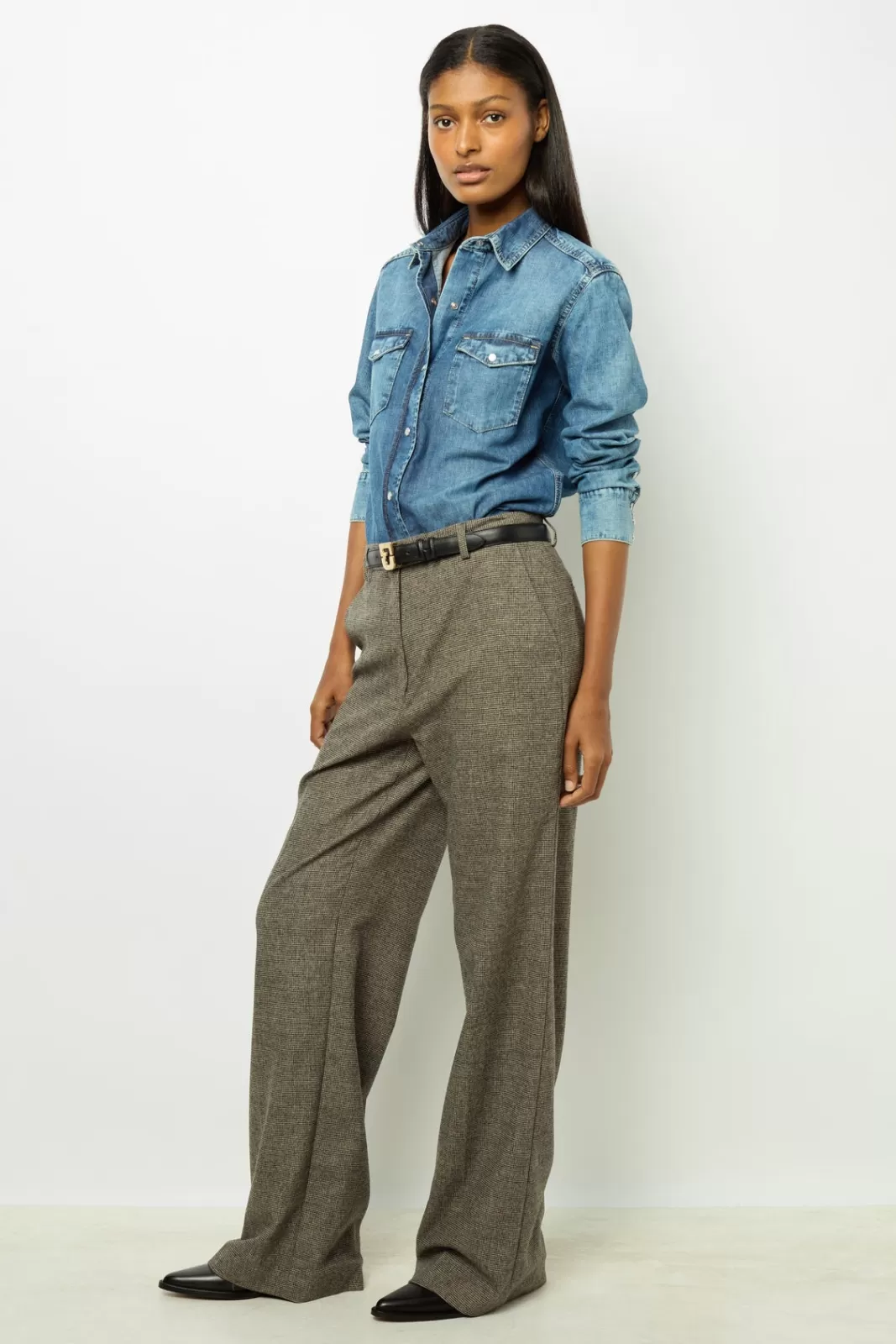 Gerard Darel Chemise en denim - AIMEE