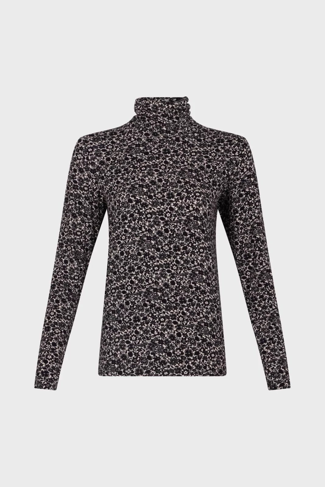 Gerard Darel Col roulé à fleurs bicolores - AURELIE