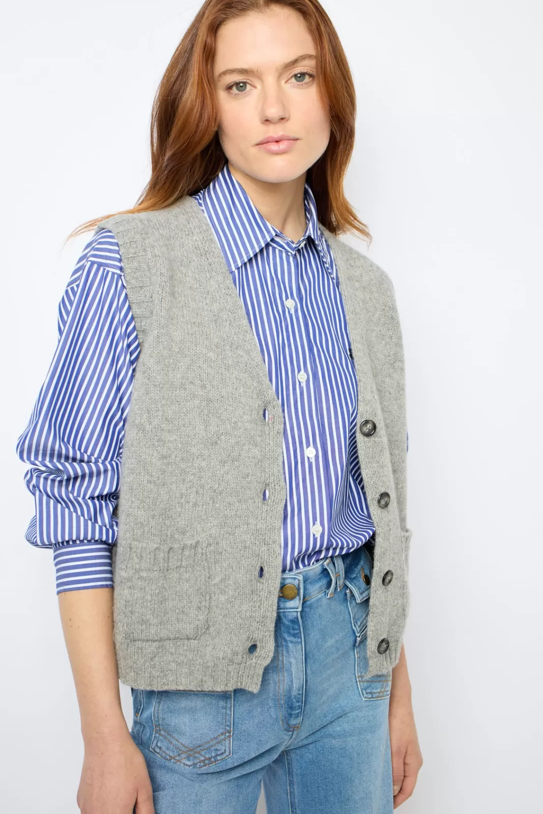 Gerard Darel Gilet sans manche - JOSSELYN