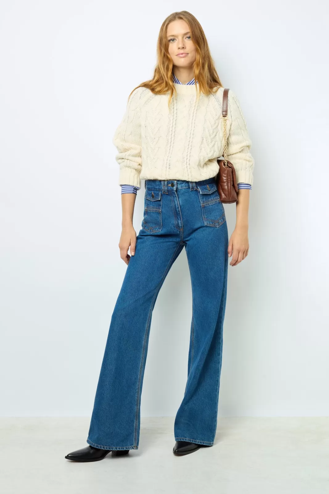 Gerard Darel Jean Flare taille haute - ANNA