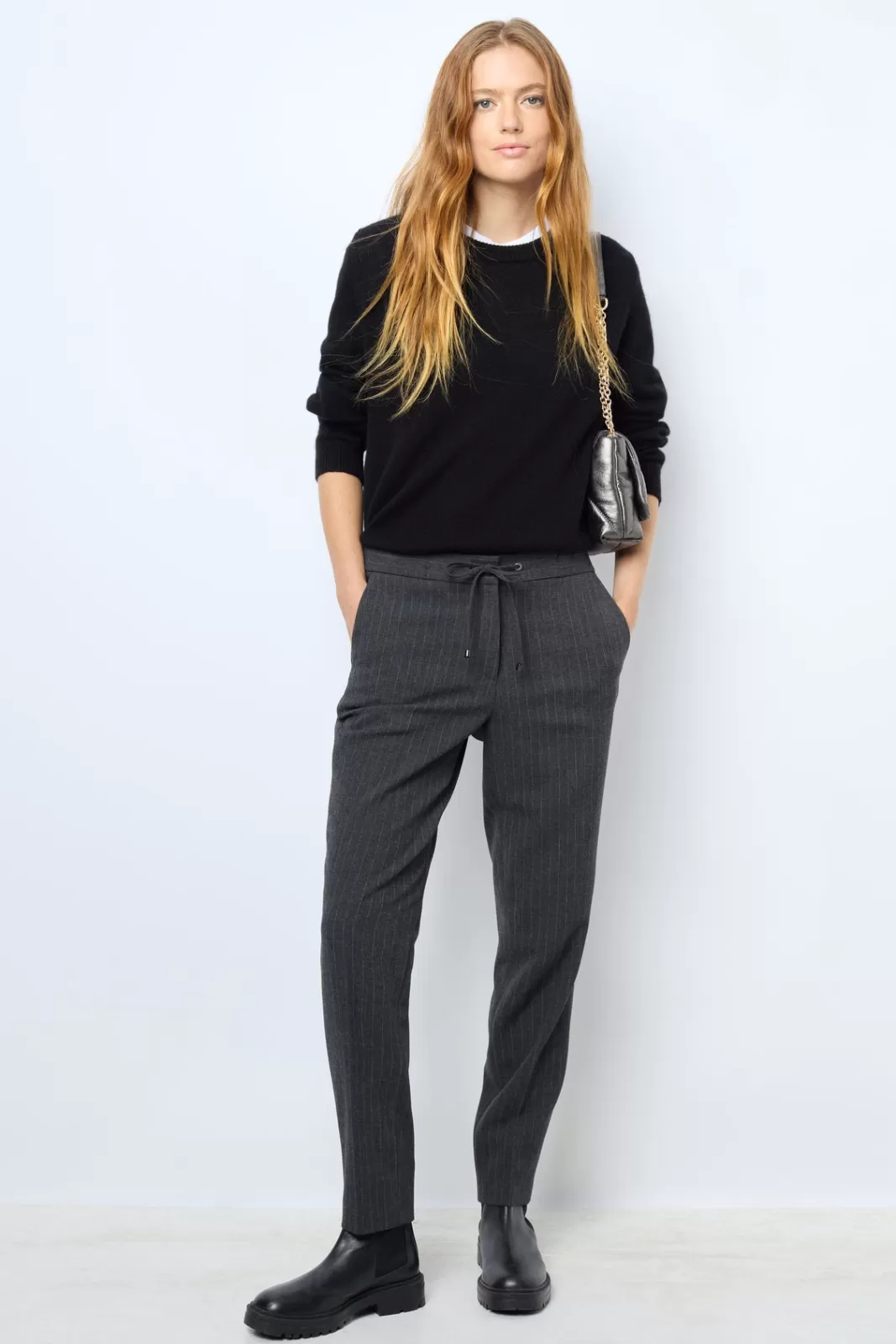 Gerard Darel Pantalon droit à rayures - NEVA