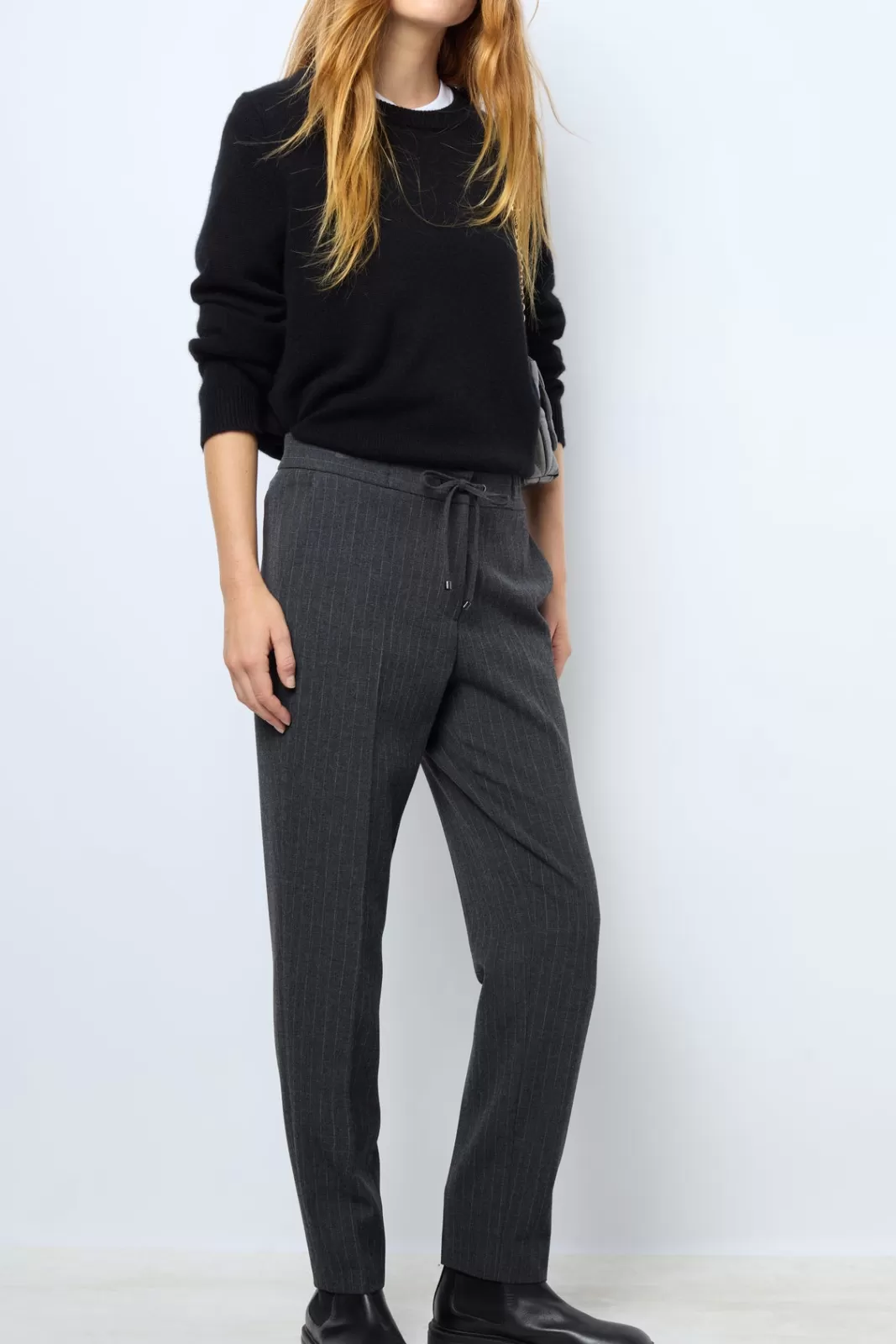 Gerard Darel Pantalon droit à rayures - NEVA