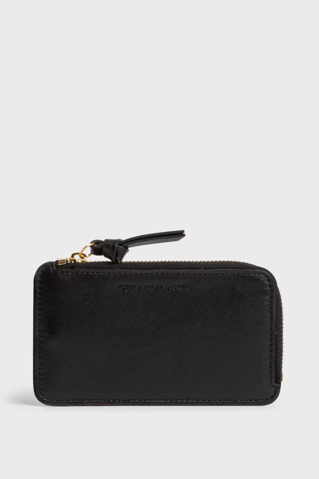 Gerard Darel Porte carte en cuir lisse - CARDHOLDER