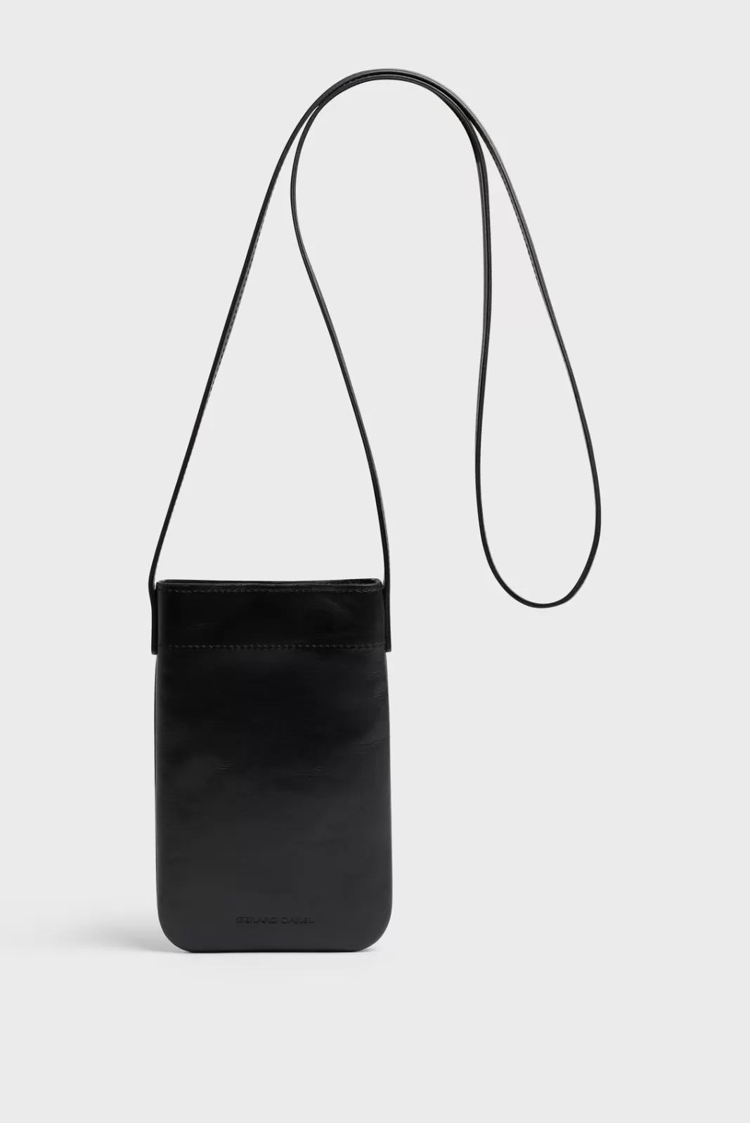 Gerard Darel Porte téléphone en cuir lisse - LADYPHONE