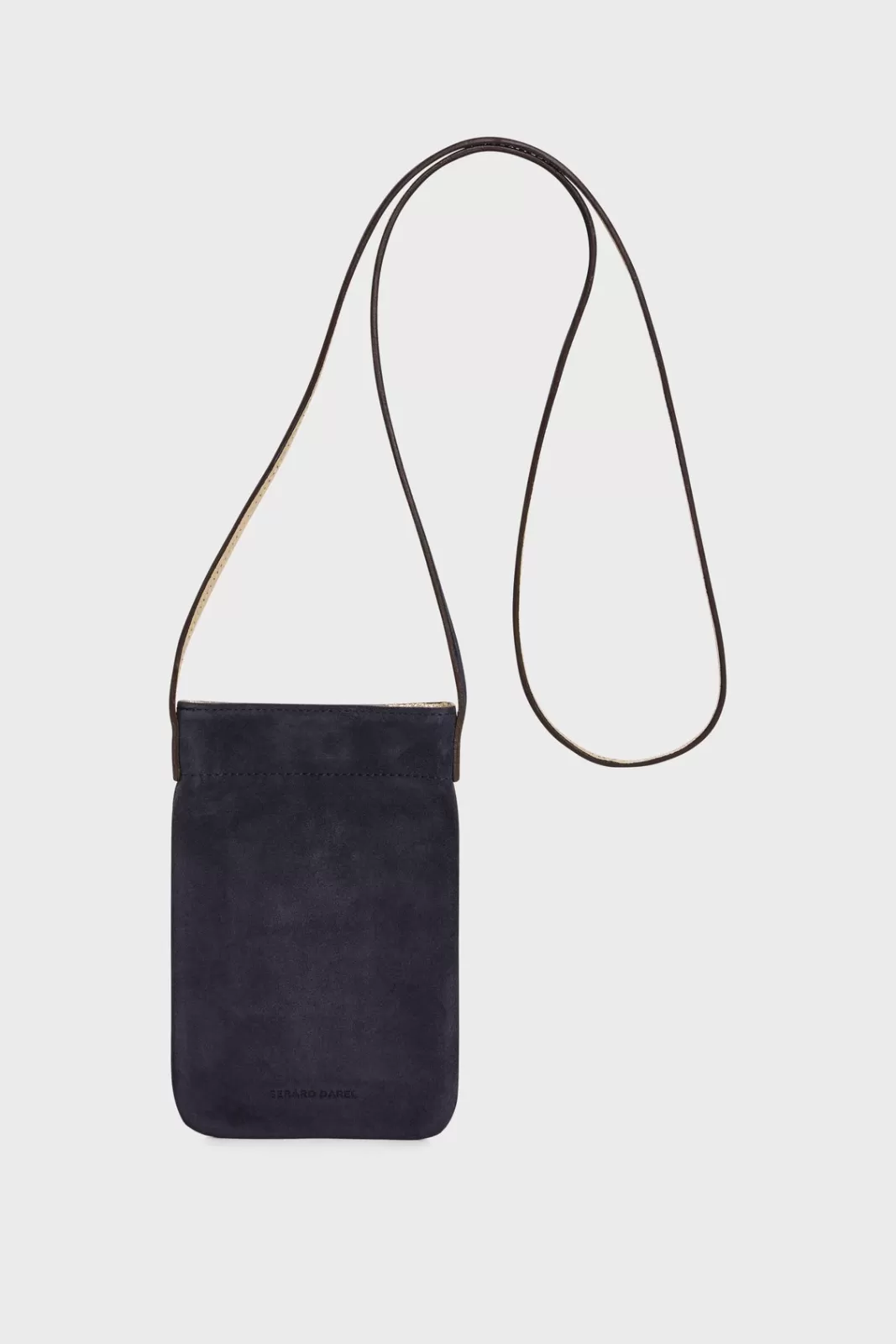 Gerard Darel Porte téléphone en cuir velours intérieur"])self.__next_f.push([1," métallisé - LADYPHONE