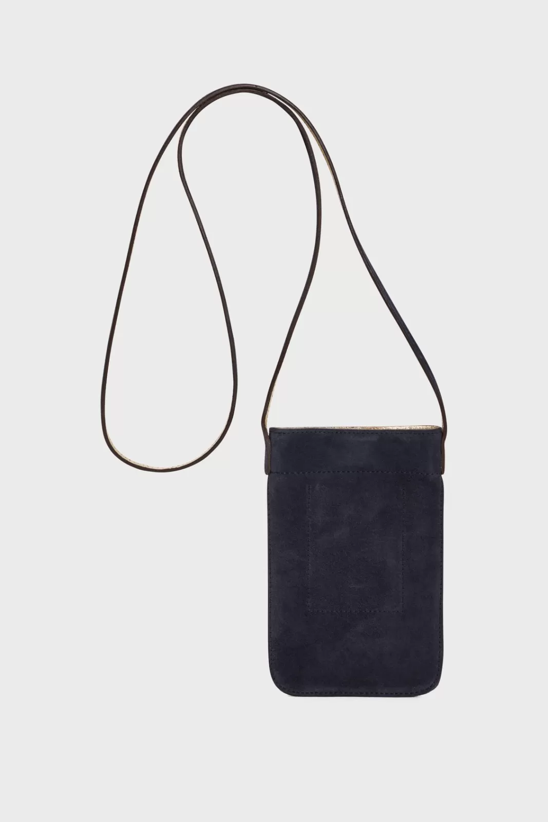 Gerard Darel Porte téléphone en cuir velours intérieur"])self.__next_f.push([1," métallisé - LADYPHONE
