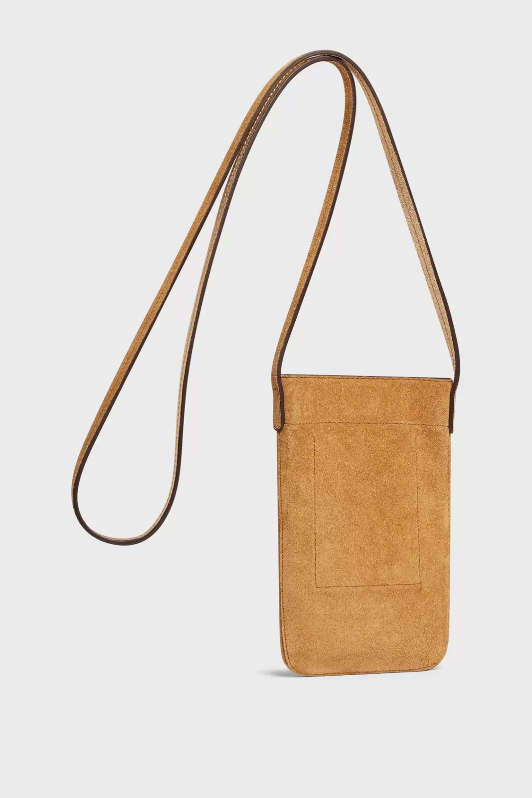 Gerard Darel Porte téléphone en cuir velours "])self.__next_f.push([1,"intérieur métallisé - LADYPHONE