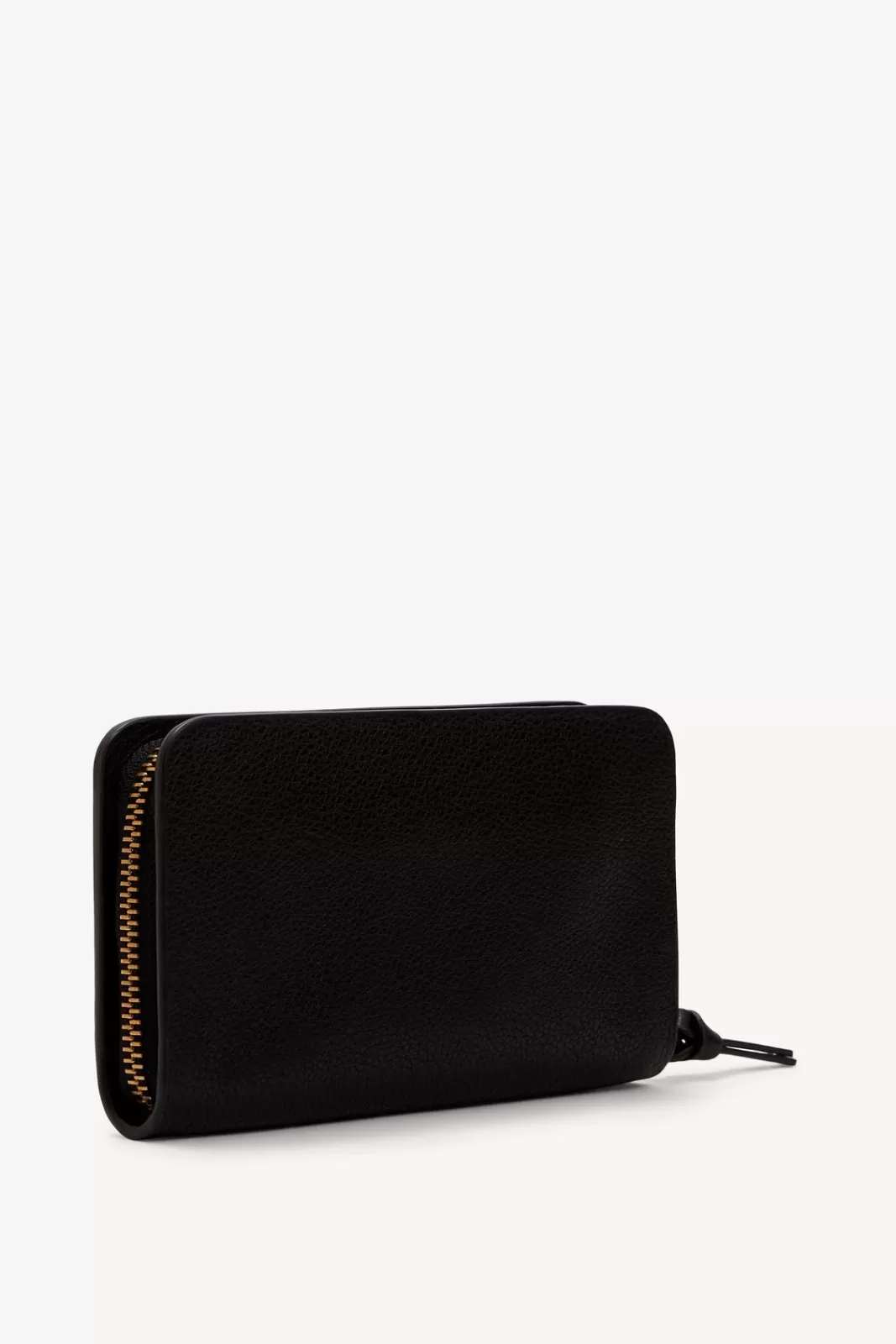 Gerard Darel Portefeuille en cuir grainé intérieur métallisé- WALLET