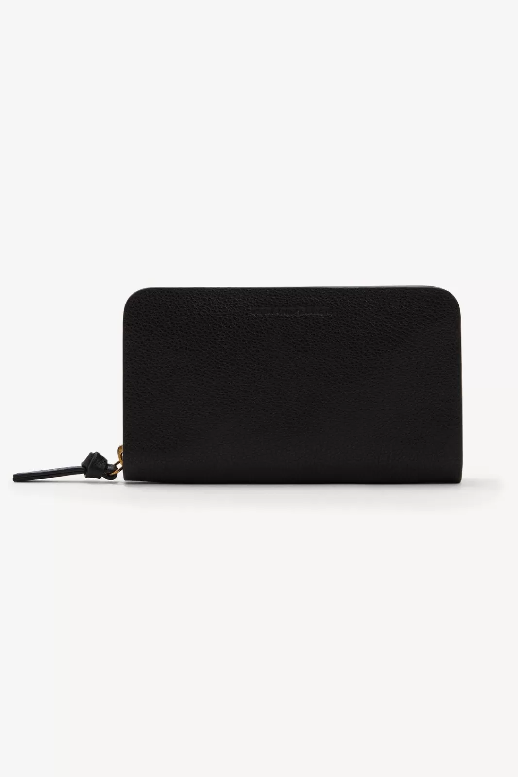 Gerard Darel Portefeuille en cuir grainé intérieur métallisé- WALLET