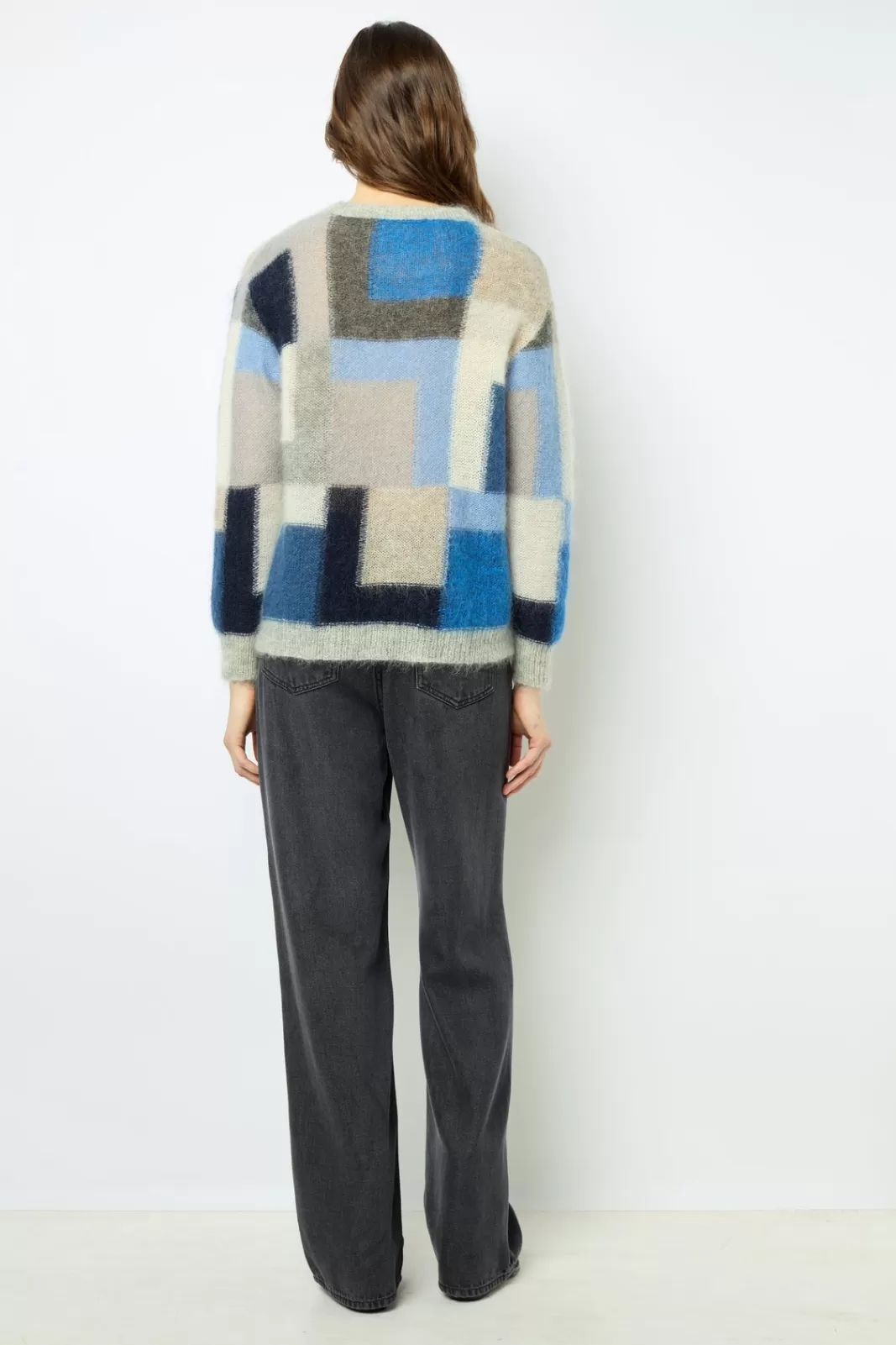 Gerard Darel Pull color block en mohair - JANYCE