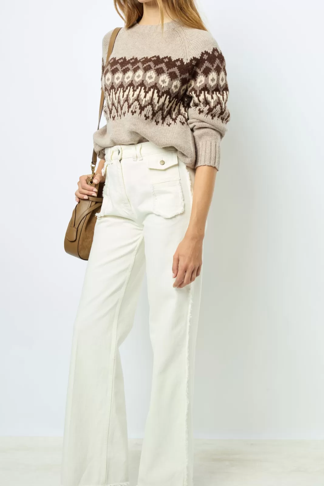 Gerard Darel Pull en laine à motifs - JANINA