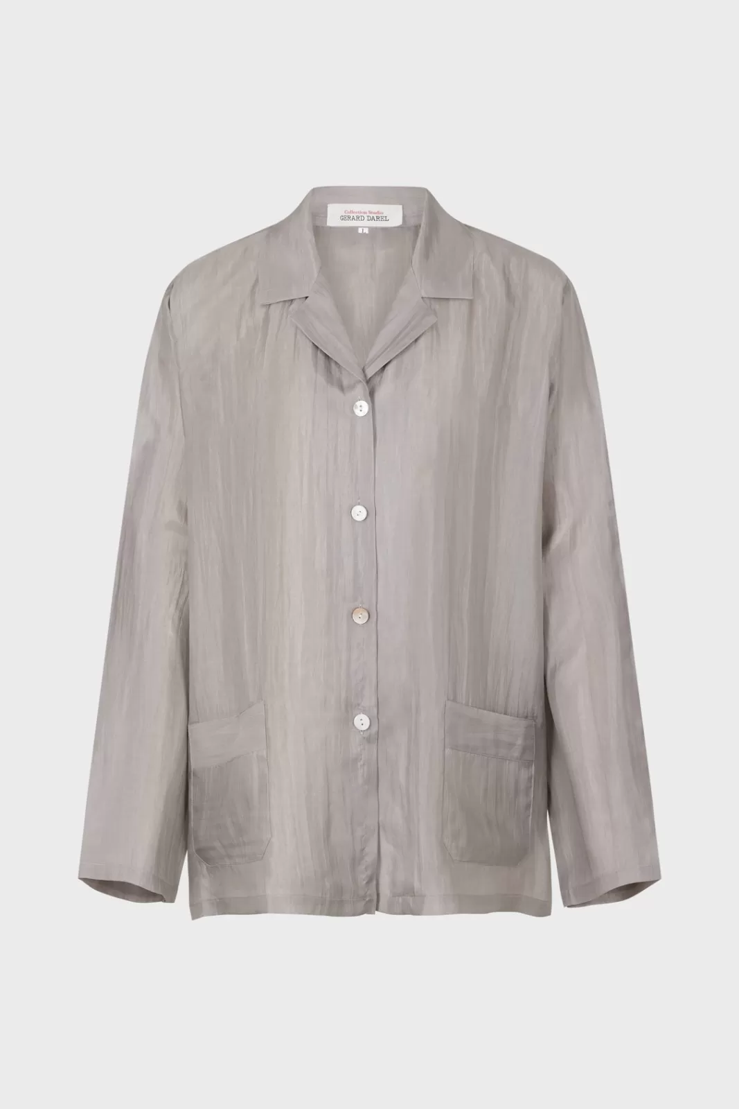 Gerard Darel Pyjama en soie - Gris clair