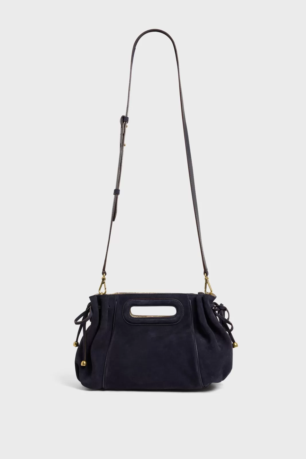 Gerard Darel Sac à main en cu"])self.__next_f.push([1,"ir velours intérieur métallisé - MINI DANY