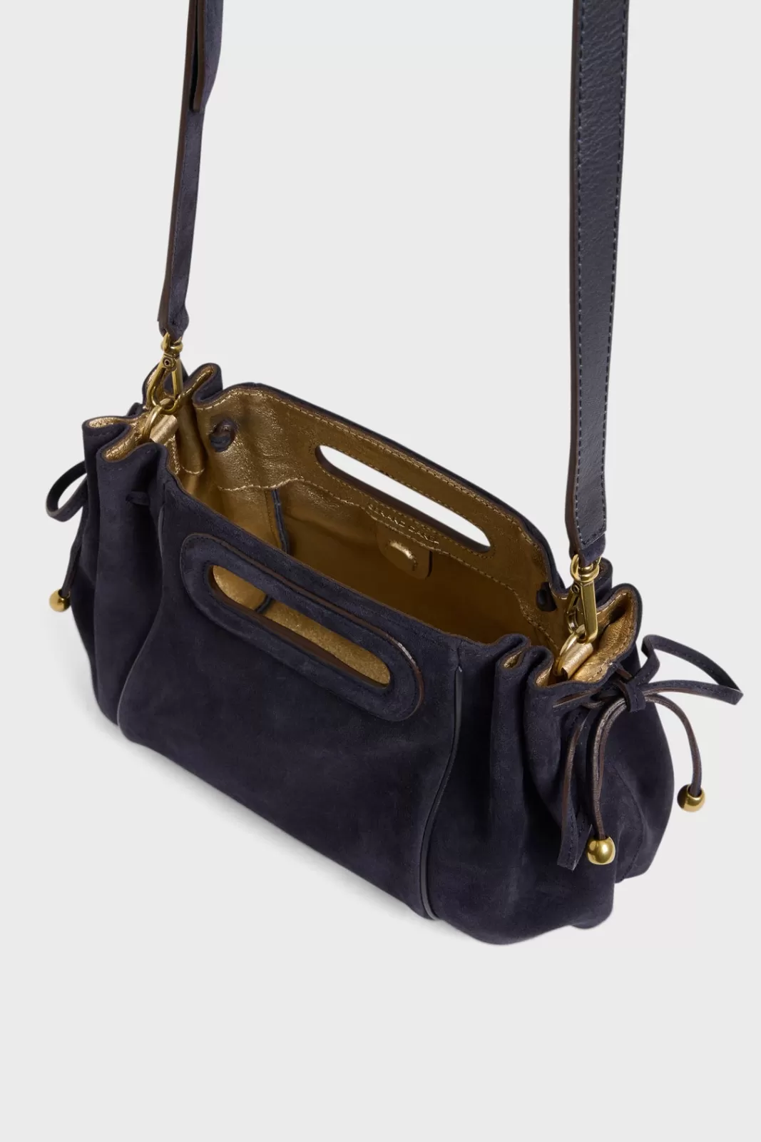Gerard Darel Sac à main en cu"])self.__next_f.push([1,"ir velours intérieur métallisé - MINI DANY