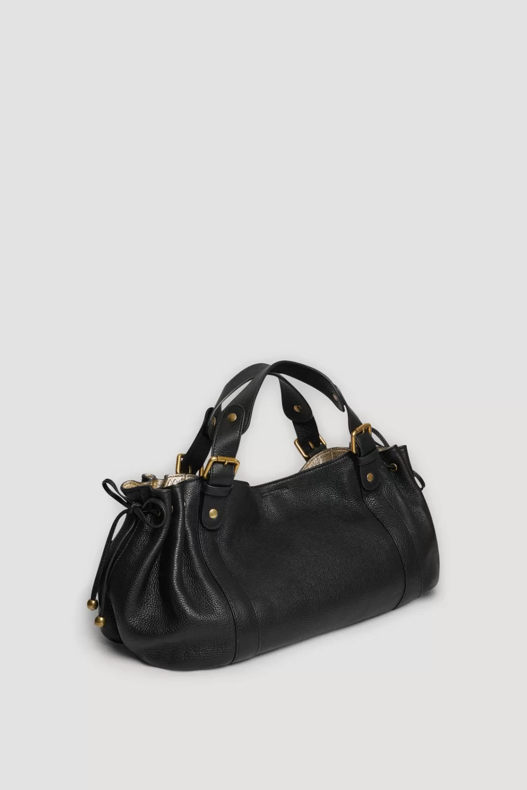 Gerard Darel Sac à mai"])self.__next_f.push([1,"n en cuir grainé intérieur métallisé - 24H