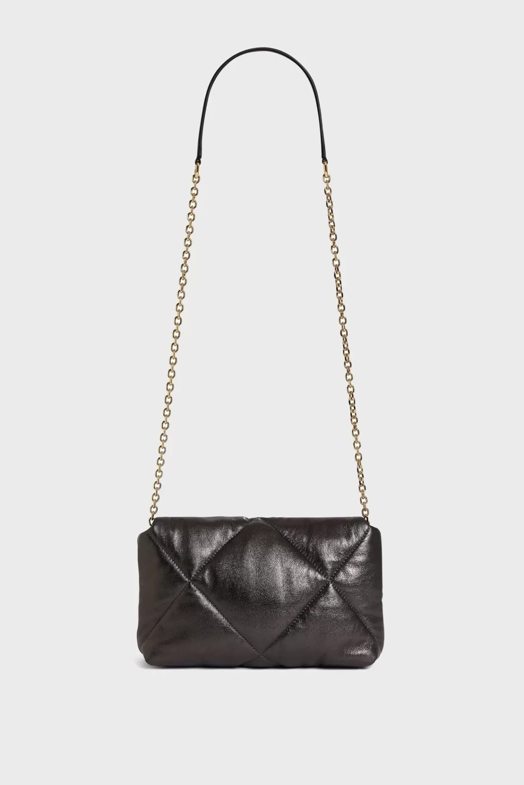 Gerard Darel Sac porté travers en cuir métallisé matelassé - LE FANNY