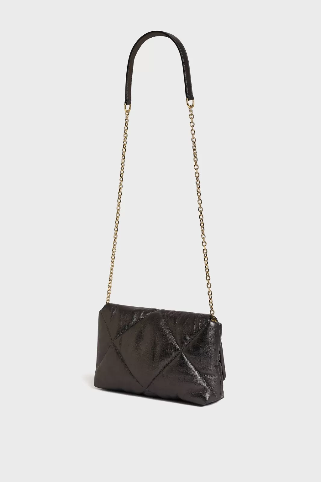 Gerard Darel Sac porté travers en cuir métallisé matelassé - LE FANNY