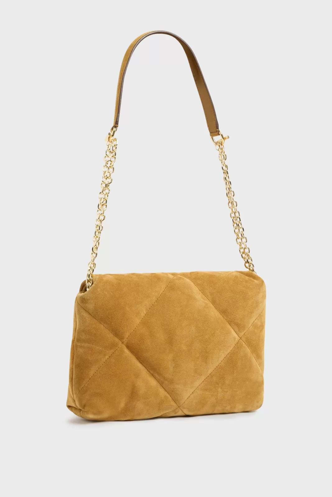 Gerard Darel Sac porté travers en cuir velours matelassé - LE FANNY