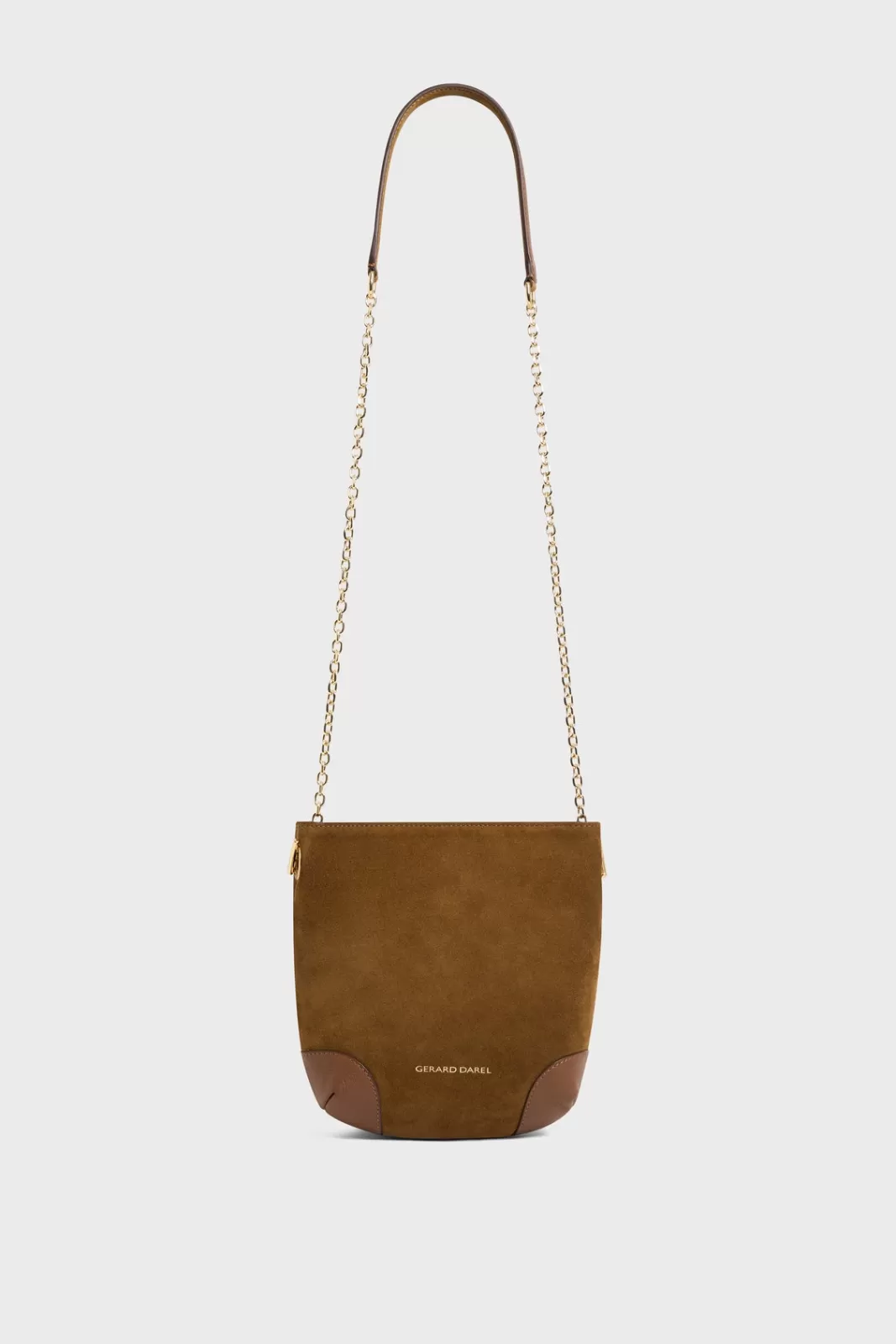 Gerard Darel Sac travers en cuir velours - LE MINI CHARLOTTE