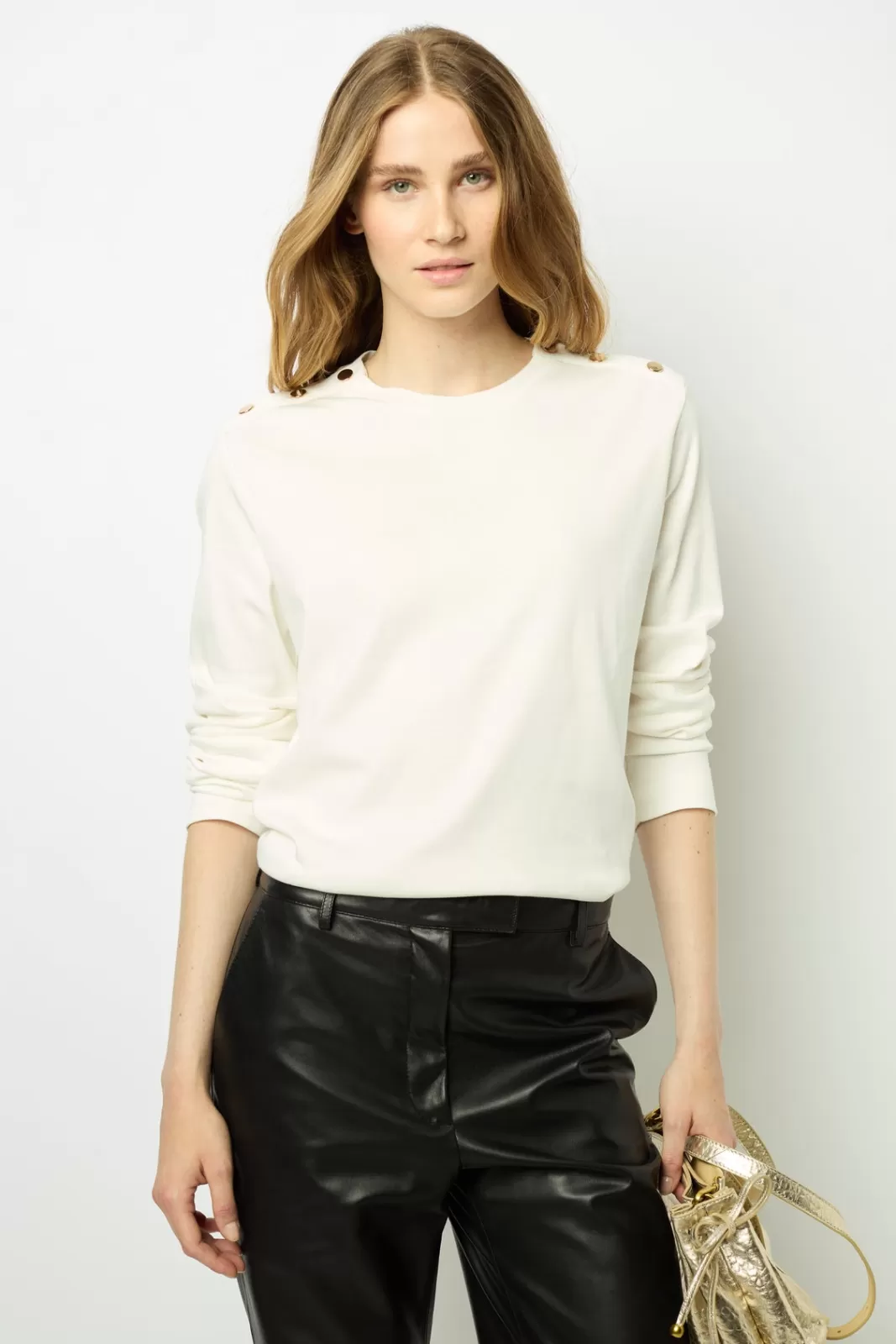 Gerard Darel T-shirt manches longues en coton - AUDELIE